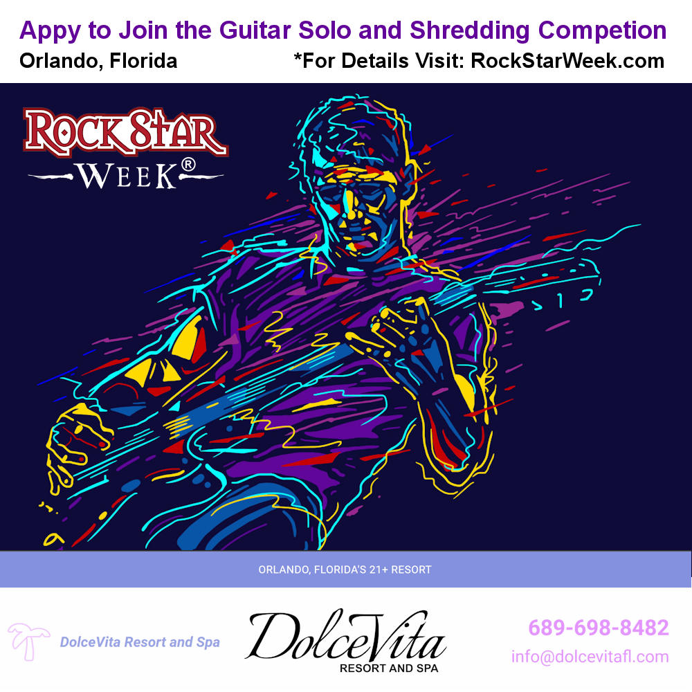 Guitar Solo Rock Star Contest in Orlando, Florida